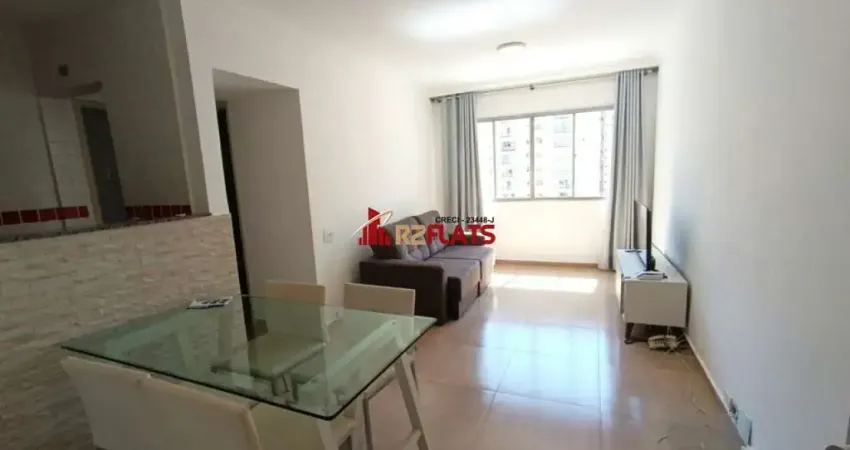 Flat com 1 quarto para alugar na Avenida Rouxinol, 763, Moema, São Paulo