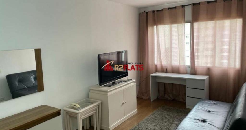 Flat com 1 quarto para alugar na Avenida Rouxinol, 763, Moema, São Paulo