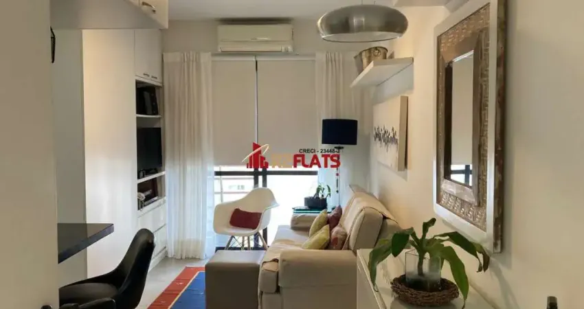 Flat com 1 quarto para alugar na Alameda Jauaperi, 1083, Moema, São Paulo