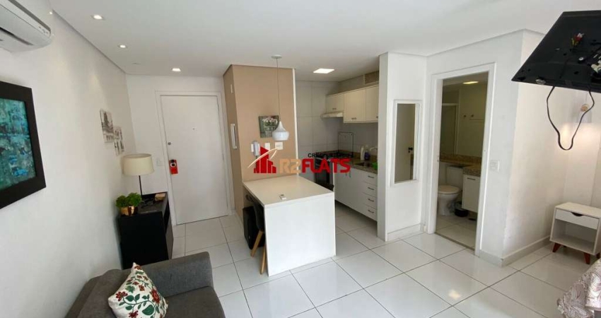 Flat com 1 quarto para alugar na Alameda Jauaperi, 1083, Moema, São Paulo