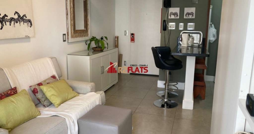 Flat com 1 quarto para alugar na Alameda Jauaperi, 1083, Moema, São Paulo