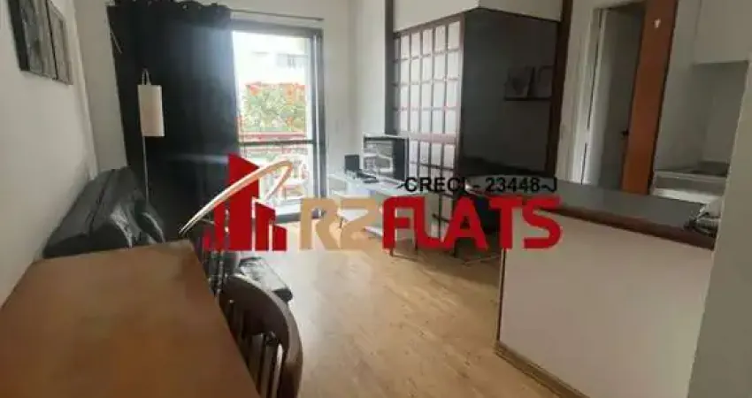 Flat com 1 quarto para alugar na Alameda Jauaperi, 1083, Moema, São Paulo