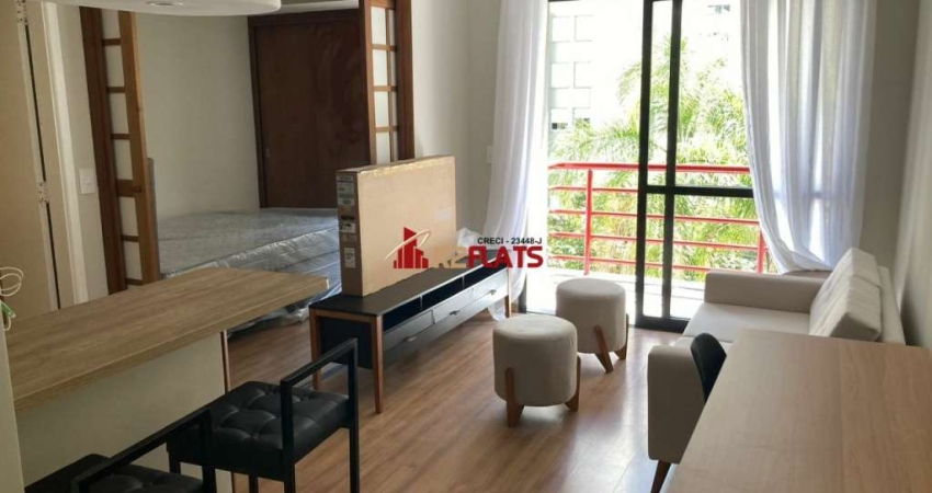Flat com 1 quarto para alugar na Alameda Jauaperi, 1083, Moema, São Paulo