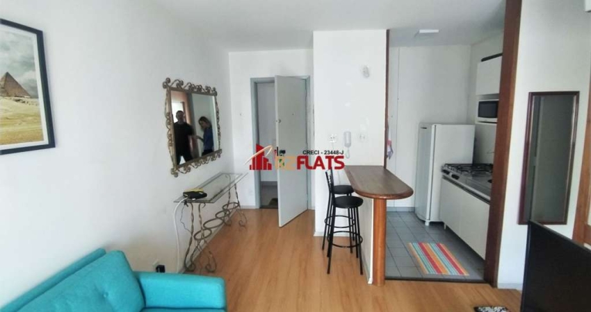 Flat com 1 quarto para alugar na Alameda Jauaperi, 1083, Moema, São Paulo