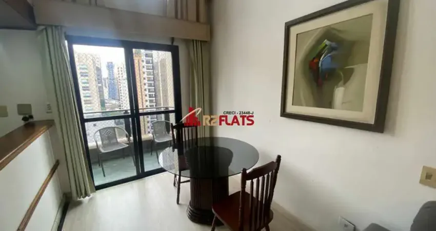 Flat com 1 quarto para alugar na Avenida Moema, 177, Moema, São Paulo
