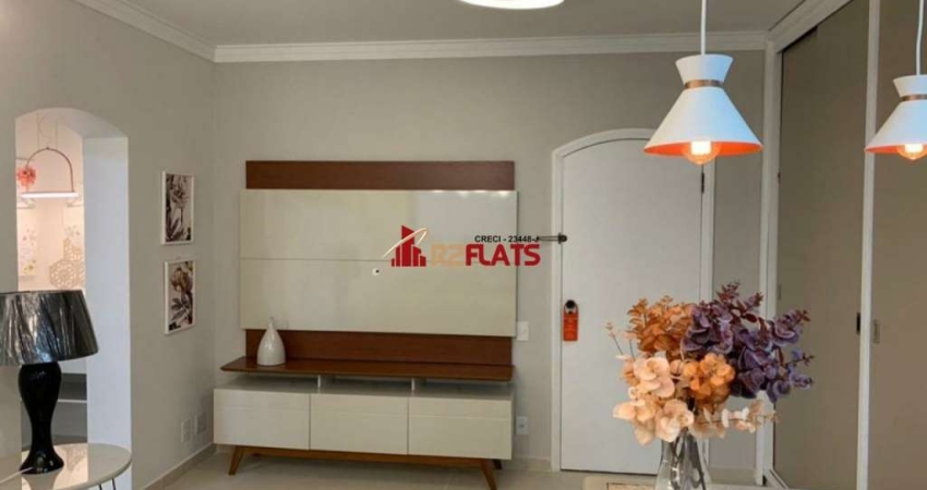 Flat com 1 quarto para alugar na Rua Araguari, 711, Moema, São Paulo