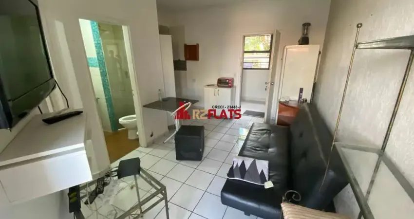 Flat com 1 quarto para alugar na Avenida Miruna, 399, Moema, São Paulo