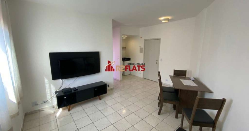 Flat com 1 quarto para alugar na Avenida Miruna, 399, Moema, São Paulo