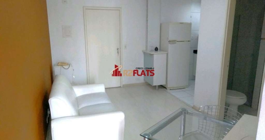 Flat com 1 quarto para alugar na Avenida Miruna, 399, Moema, São Paulo
