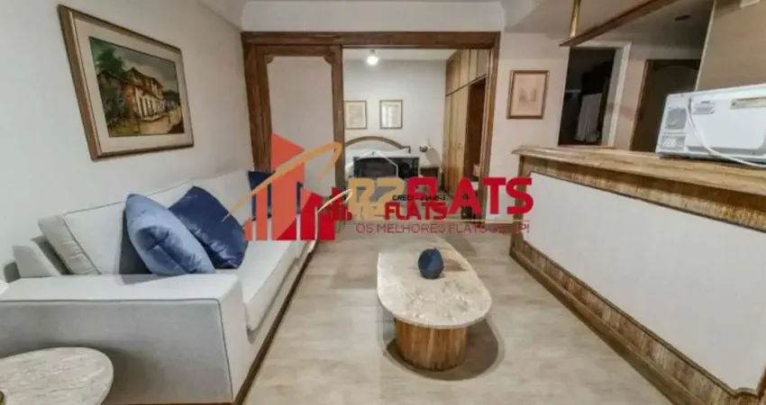 Flat com 1 quarto para alugar na Alameda Jaú, 1607, Jardins, São Paulo