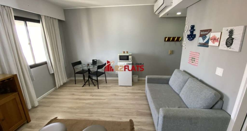Flat com 1 quarto para alugar na Avenida Rouxinol, 55, Moema, São Paulo