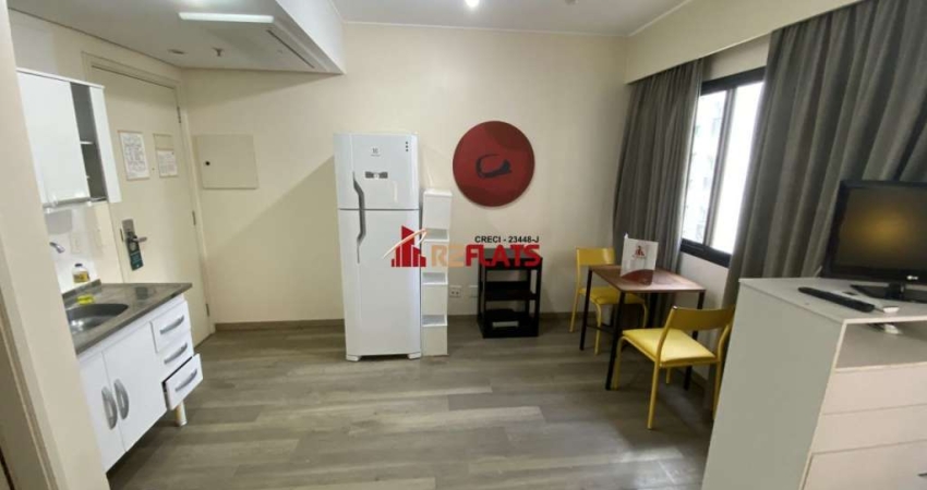 Flat com 1 quarto para alugar na Avenida Rouxinol, 55, Moema, São Paulo