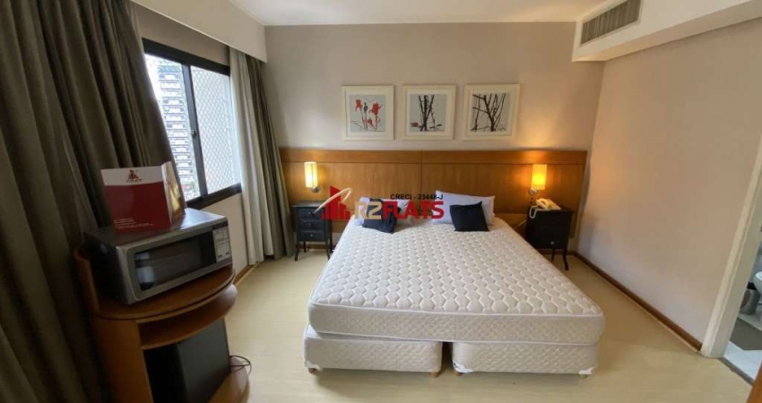Flat com 1 quarto para alugar na Avenida Rouxinol, 55, Moema, São Paulo