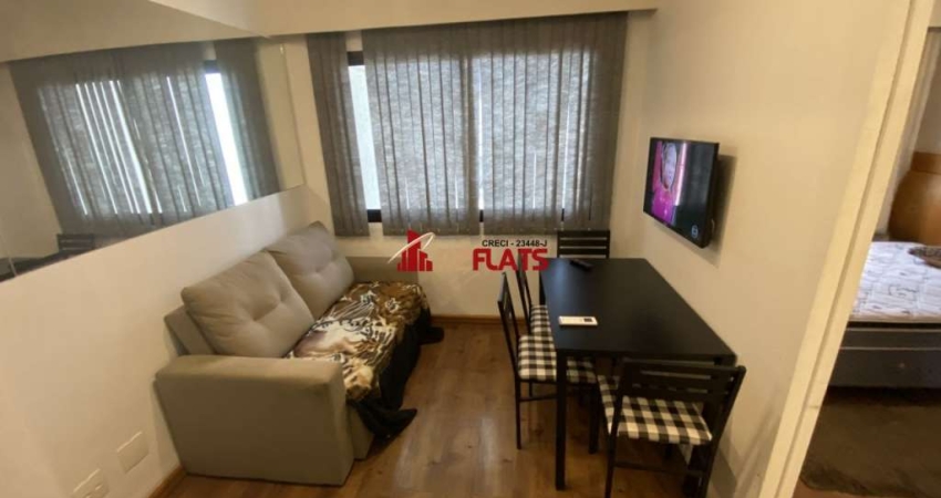 Flat com 1 quarto para alugar na Avenida Rouxinol, 55, Moema, São Paulo