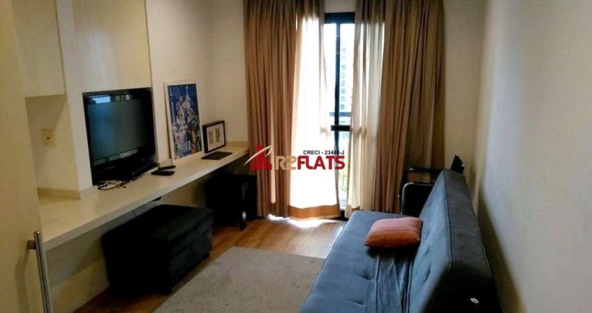 Flat com 1 quarto para alugar na Avenida Lavandisca, 365, Moema, São Paulo