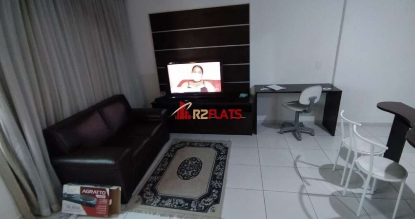 Flat com 1 quarto para alugar na Avenida Ibirapuera, 2534, Moema, São Paulo