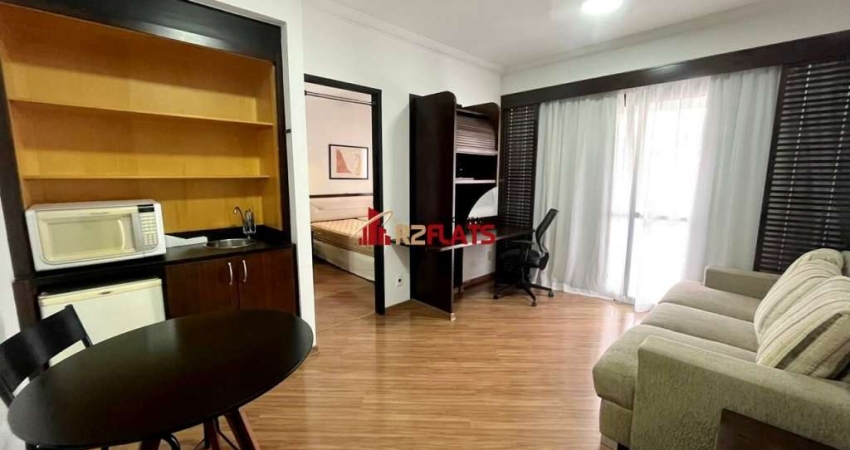 Flat com 1 quarto para alugar na Alameda dos Anapurus, 1661, Moema, São Paulo