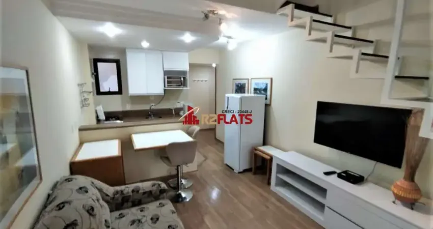 Flat com 1 quarto para alugar na Rua Pintassilgo, 12, Moema, São Paulo