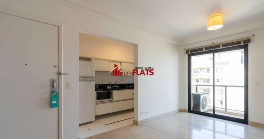 Flat com 1 quarto para alugar na Rua Pintassilgo, 477, Moema, São Paulo