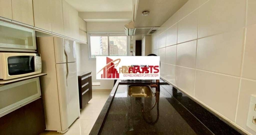 Flat com 2 quartos para alugar na Rua Kansas, 1700, Brooklin, São Paulo