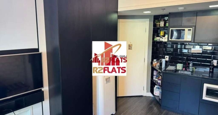 Flat com 1 quarto para alugar na Avenida Macuco, 595, Moema, São Paulo