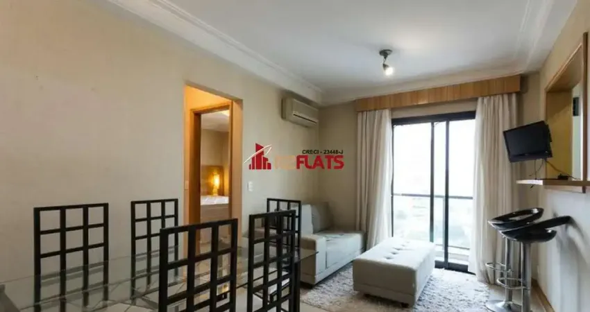 Flat com 1 quarto para alugar na Rua Pintassilgo, 477, Moema, São Paulo