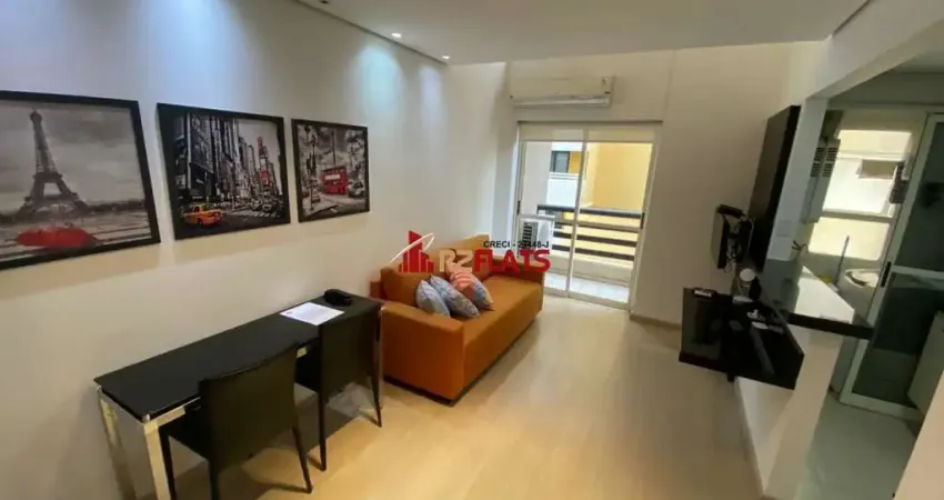 Flat com 1 quarto para alugar na Rua Tuim, 50, Moema, São Paulo