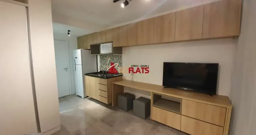 Flat com 1 quarto para alugar na Avenida das Carinas, 301, Indianópolis, São Paulo