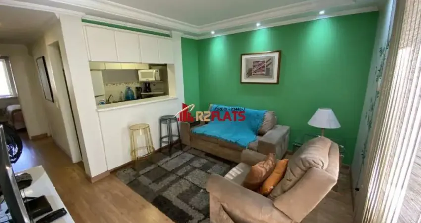 Flat com 1 quarto para alugar na Rua Haddock Lobo, 807, Jardins, São Paulo