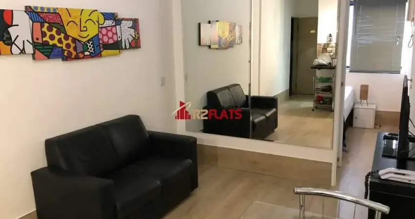 Flat com 1 quarto para alugar na Rua Frei Caneca, 128, Consolação, São Paulo