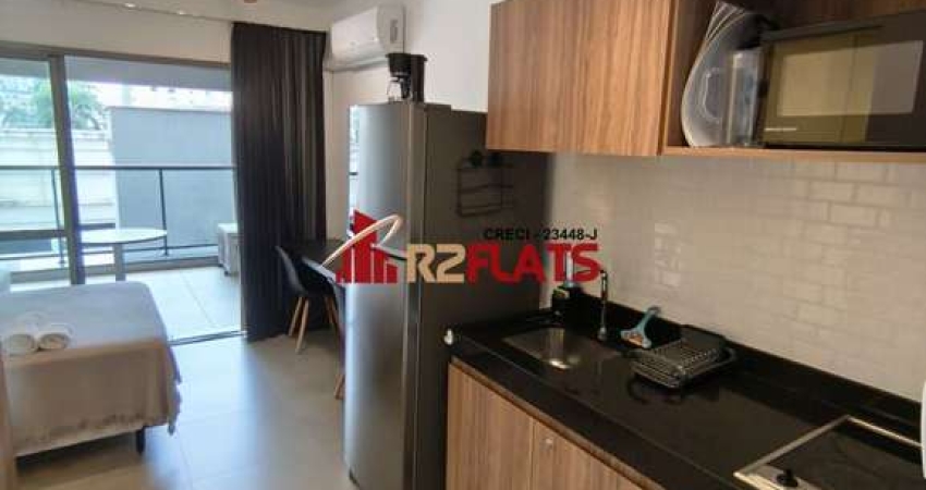 Flat com 1 quarto para alugar na Rua Álvaro Rodrigues, 295, Brooklin, São Paulo