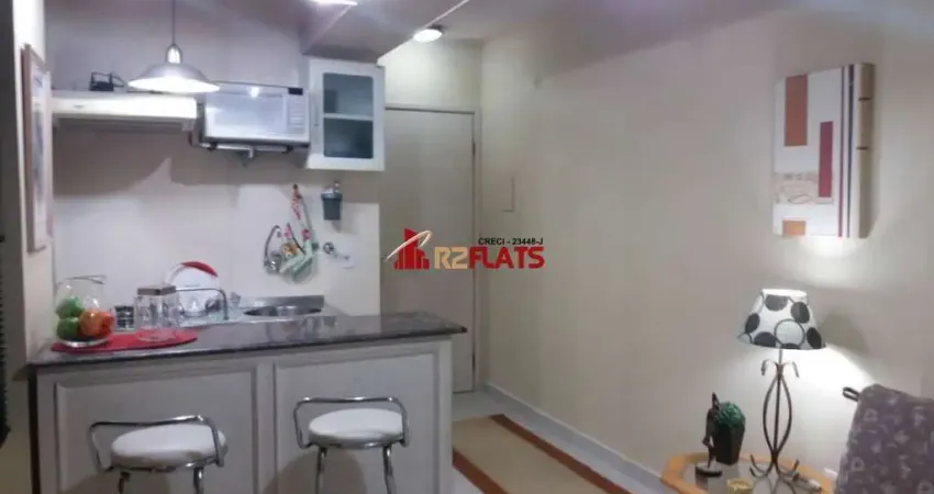 Flat com 1 quarto para alugar na Rua Frei Caneca, 128, Consolação, São Paulo