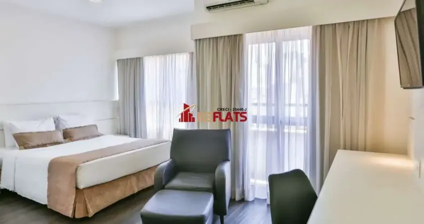 Flat com 1 quarto para alugar na Alameda Lorena, 360, Jardim Paulista, São Paulo