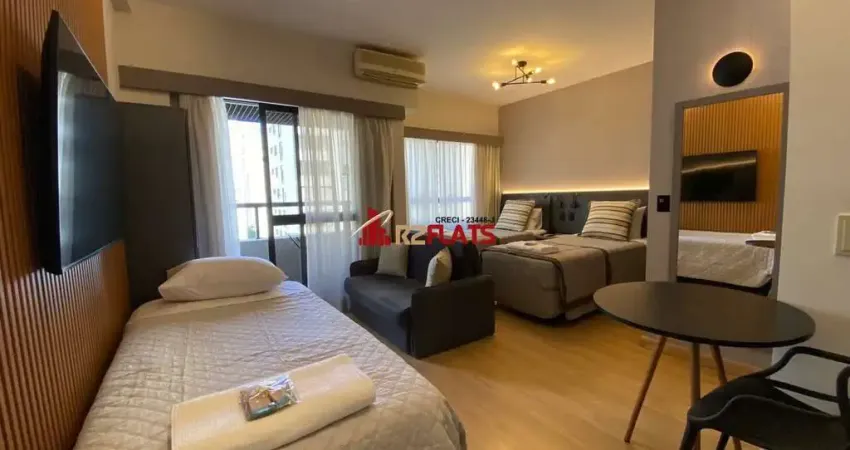 Flat com 1 quarto para alugar na Alameda Lorena, 360, Jardins, São Paulo