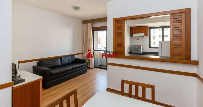 Flat com 1 quarto para alugar na Rua Cristiano Viana, 463, Jardins, São Paulo