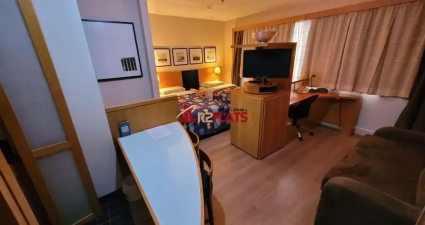 Flat com 1 quarto para alugar na Rua Pedroso Alvarenga, 1256, Itaim Bibi, São Paulo