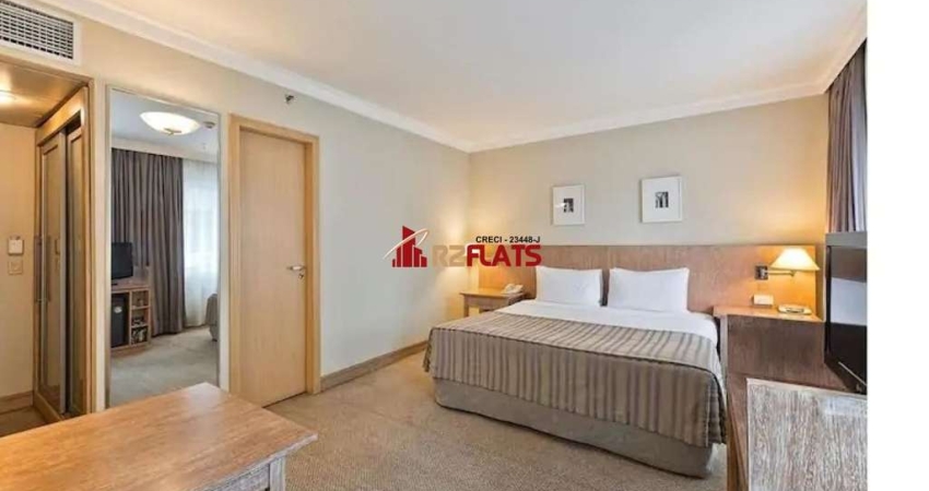 Flat com 1 quarto para alugar na Rua Quintana, 934, Brooklin, São Paulo