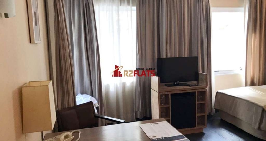 Flat com 1 quarto para alugar na Rua Quintana, 934, Brooklin, São Paulo