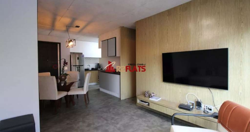Flat com 2 quartos para alugar na Rua Joaquim Guarani, 485, Brooklin, São Paulo