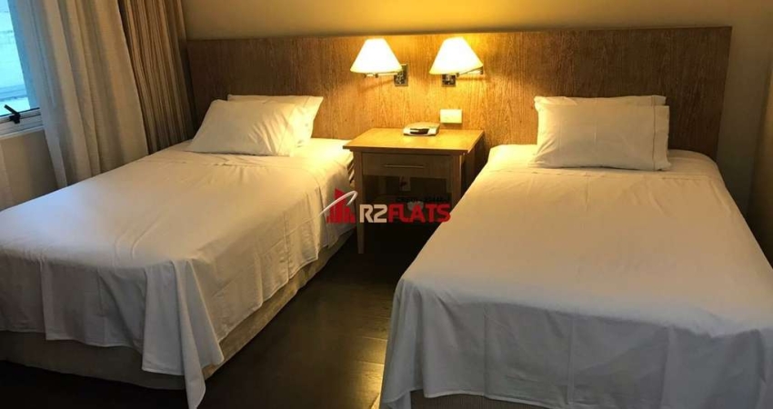 Flat com 1 quarto para alugar na Rua Quintana, 934, Brooklin, São Paulo
