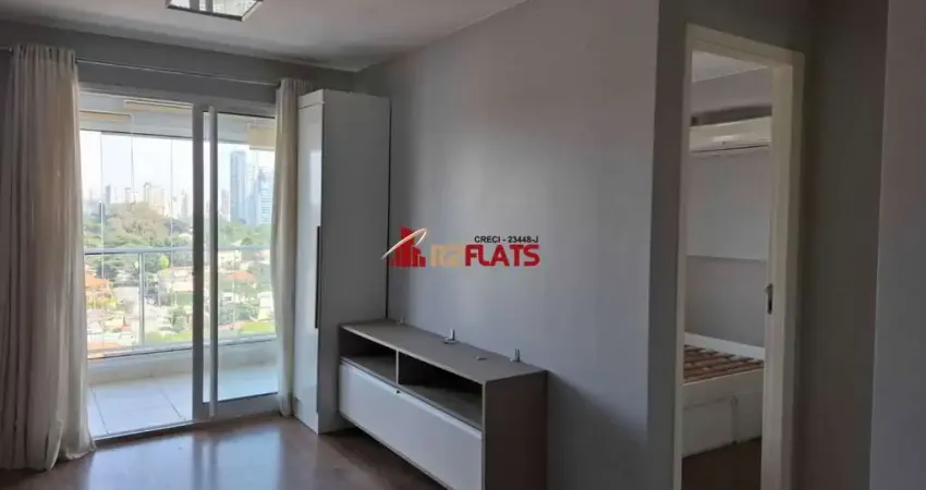 Flat com 1 quarto para alugar na Rua Gabriele D'Annunzio, 624, Campo Belo, São Paulo