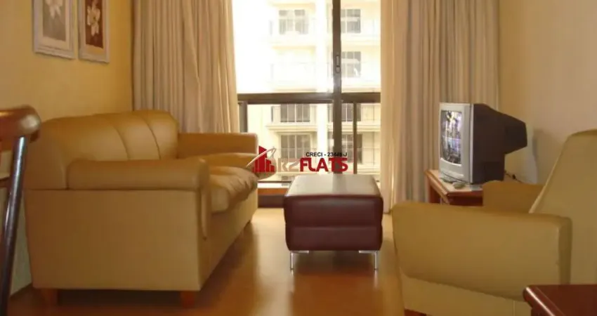 Flat com 2 quartos para alugar na Alameda Ministro Rocha Azevedo, 523, Jardins, São Paulo