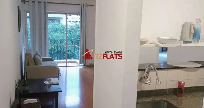 Flat com 2 quartos para alugar na Rua Batataes, 558, Jardim Paulista, São Paulo