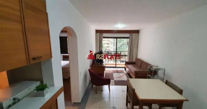 Flat com 1 quarto para alugar na Alameda Jaú, 358, Jardins, São Paulo