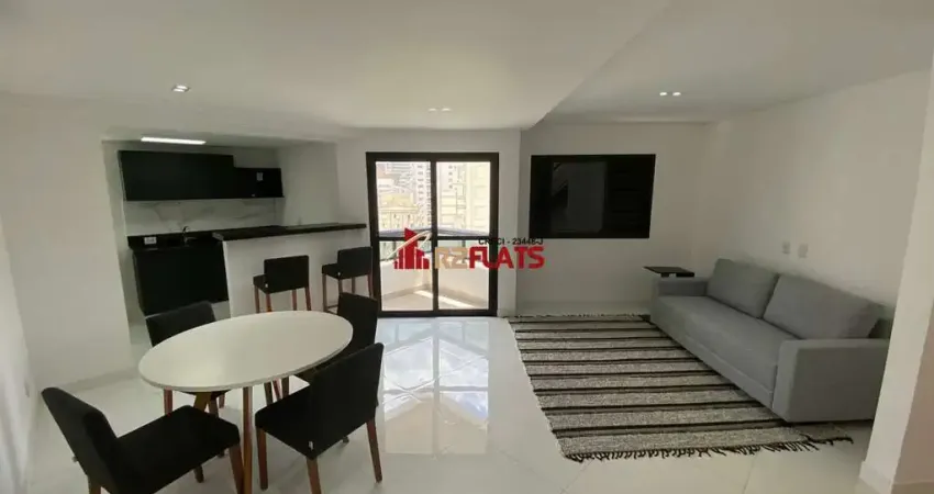 Flat com 2 quartos para alugar na Rua Batataes, 159, Jardim Paulista, São Paulo