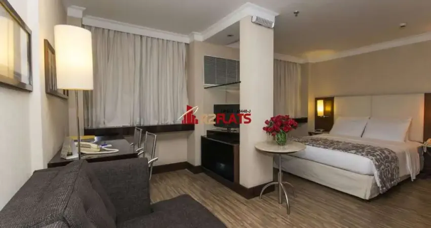 Flat com 1 quarto para alugar na Alameda Santos, 981, Jardins, São Paulo