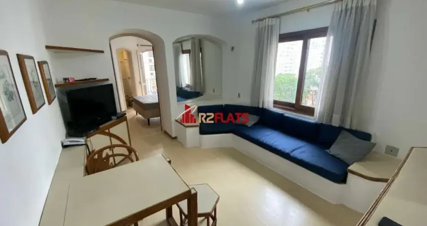 Flat com 1 quarto para alugar na Alameda Lorena, 1852, Jardins, São Paulo