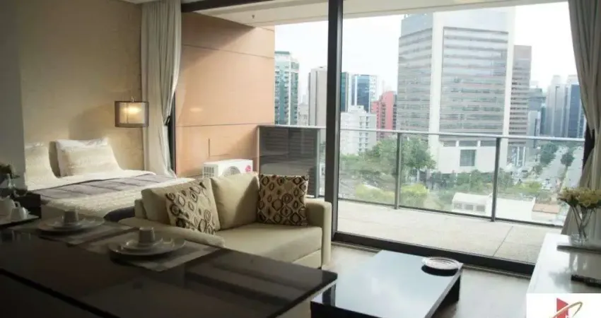 Flat com 1 quarto para alugar na Rua Elvira Ferraz, 250, Vila Nova Conceição, São Paulo