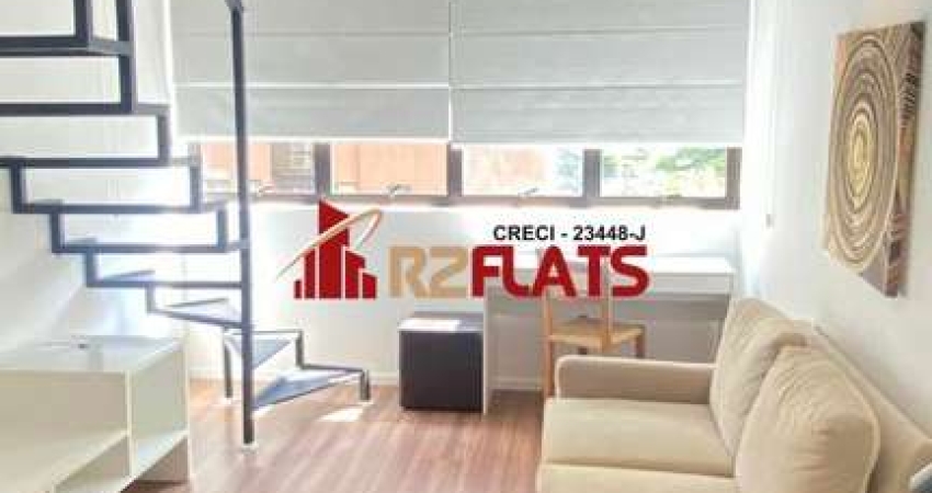 Flat com 1 quarto para alugar na Rua Pintassilgo, 12, Moema, São Paulo