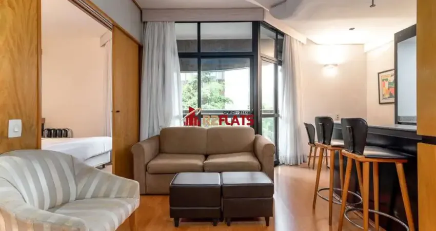 Flat com 1 quarto para alugar na Rua Amauri, 513, Jardim Europa, São Paulo